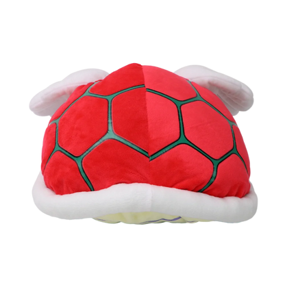 2 in 1 Mario Bros Turtle Shell Backpack Cosplay Koopa Backpack Troopa School Bag Soft Stuffed Cartoon Plush Toy Strap Detachable